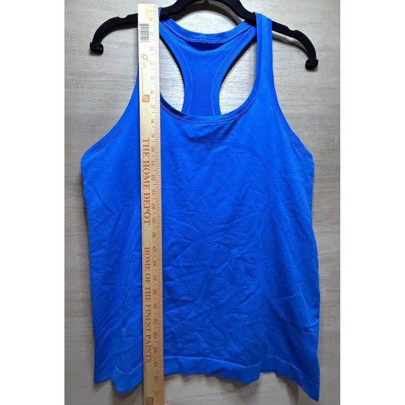 Lululemon Women's Swiftly Tank Blue Size 10 - Picture 4 of 6